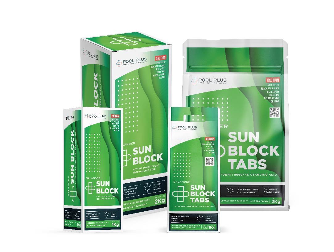 POOLPLUS Sunblock (Fast Dissolving Stabiliser)